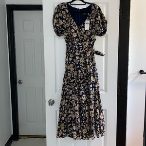 Lauren Ralph Lauren - Floral Tiered Maxi Dress - Size 10